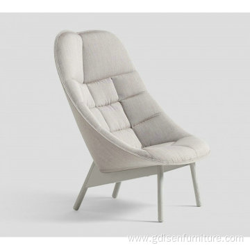 Uchiwa quilted lounge chair